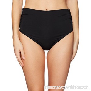Coco Reef Women's Rollover Bikini Bottom Swimsuit Castaway Black B07D7TMCWT
